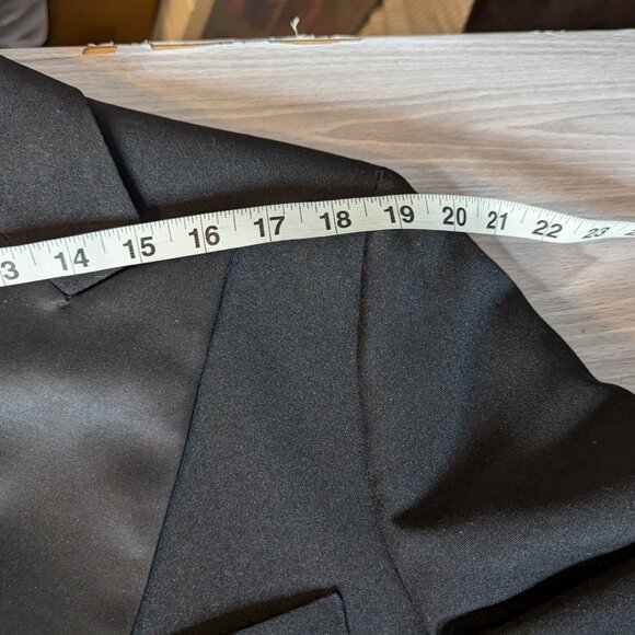 Vintage Hampshire by Palm Beach Formals Black Men's 4 Piece Tuxedo Set Size 43R - Picture 11 of 16